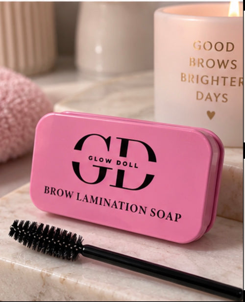 Brow lamination soap