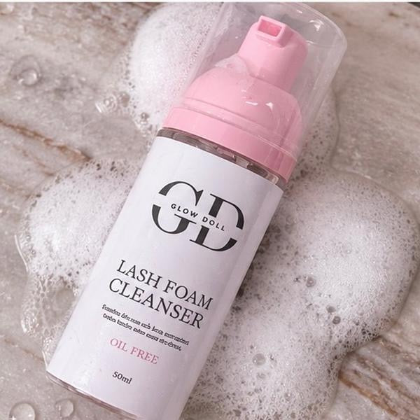 Lash foam cleaner