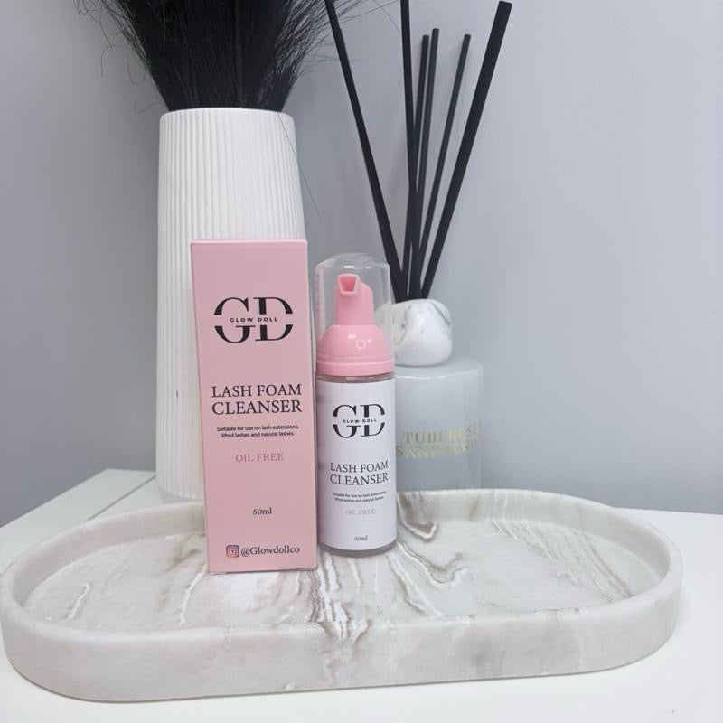 Lash foam cleaner