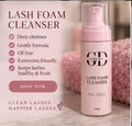 Lash foam cleaner