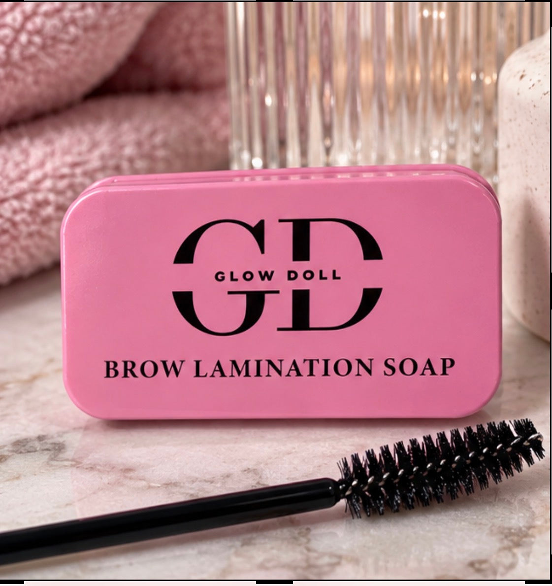 Brow lamination soap