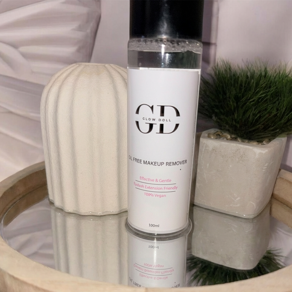 Oil free makeup remover