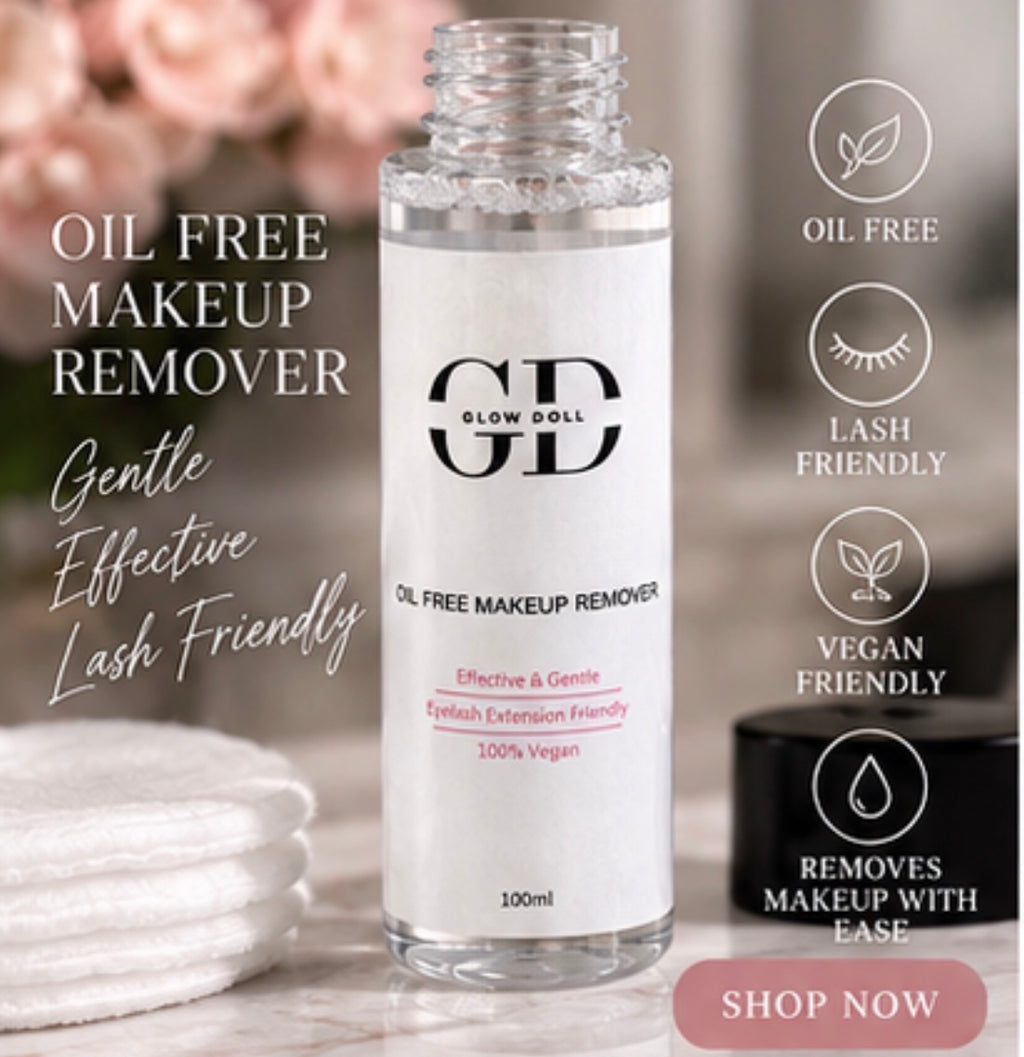 Oil free makeup remover